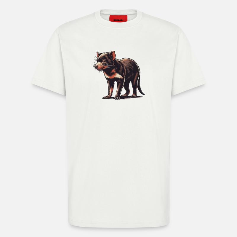 Tasmanian devil - T-Shirt - made by SPREAD - OFF WHITE