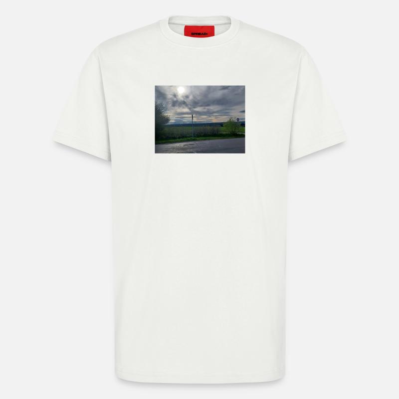 Abendstimmung südlicher Schwarzwald - T-Shirt - made by SPREAD - OFF WHITE