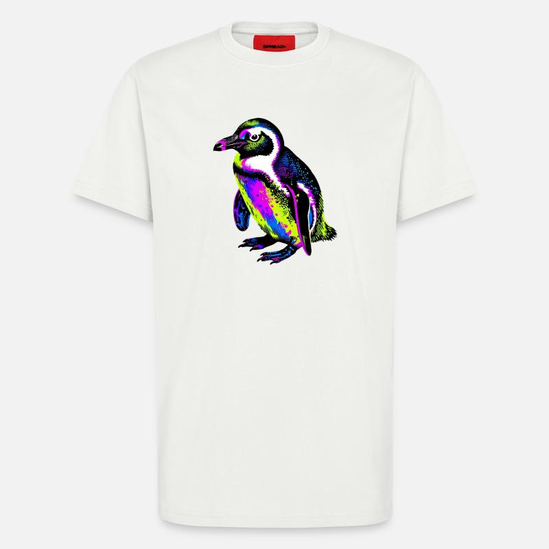 Pinguin - T-Shirt - made by SPREAD - OFF WHITE