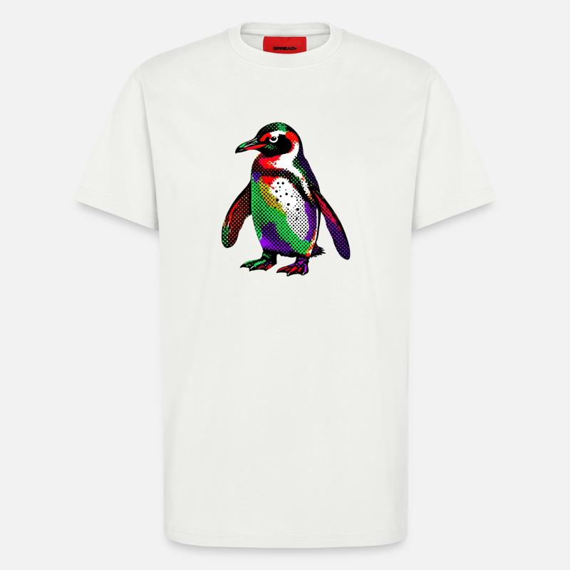 Pinguin - T-Shirt - made by SPREAD - OFF WHITE