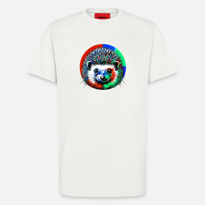 Igel - T-Shirt - made by SPREAD - OFF WHITE