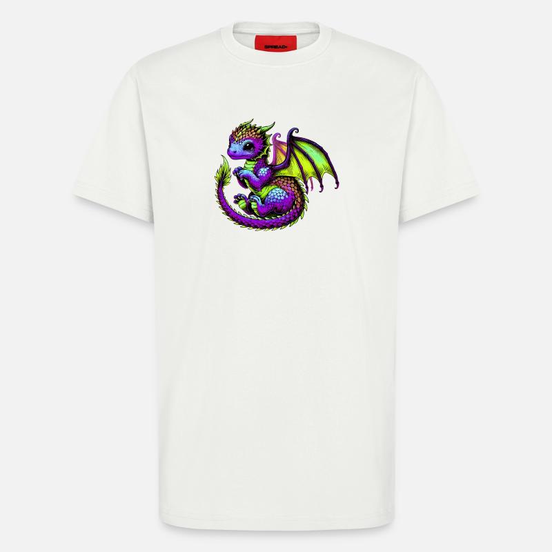 Drache - T-Shirt - made by SPREAD - OFF WHITE