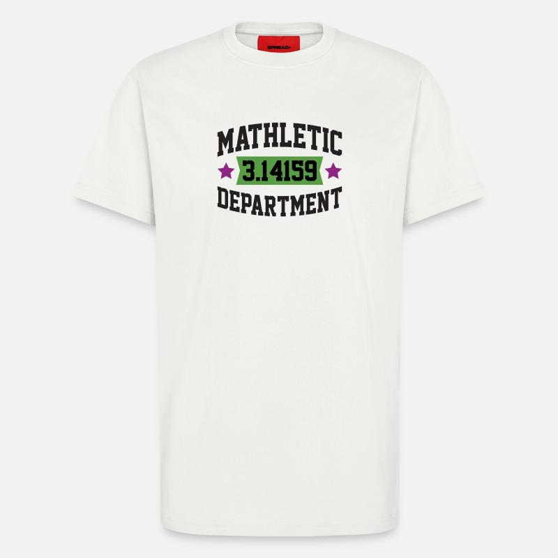 Mathletic Abteilung - T-Shirt - made by SPREAD - OFF WHITE