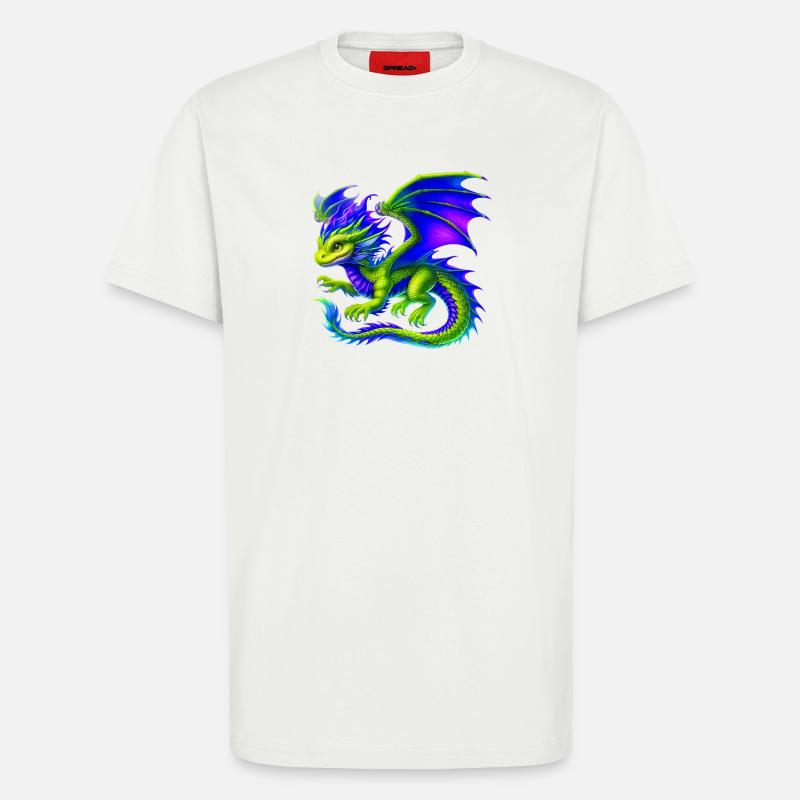 Drache - T-Shirt - made by SPREAD - OFF WHITE