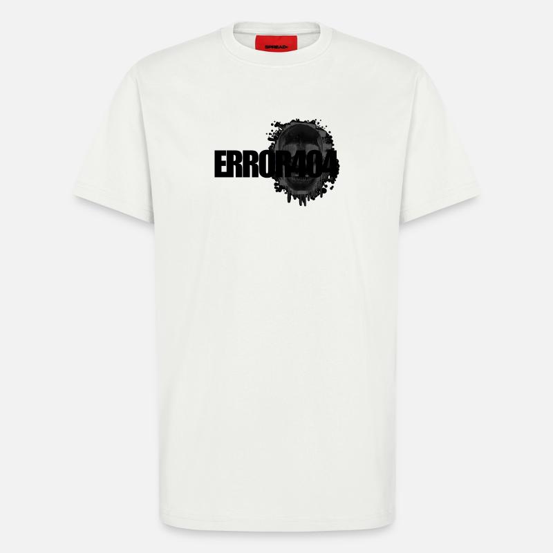 Schädel Graffiti Splatter - T-Shirt - made by SPREAD - OFF WHITE