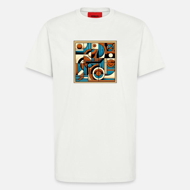 Retro Pattern - T-Shirt - made by SPREAD - OFF WHITE