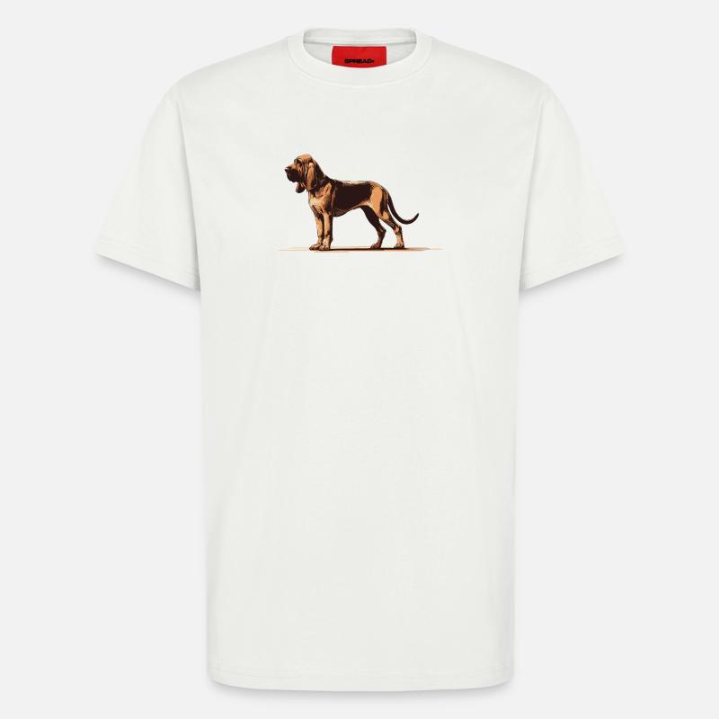 Bluthund - T-Shirt - made by SPREAD - OFF WHITE