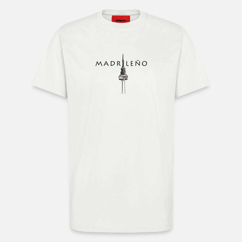 MADRILENIUM - T-Shirt - made by SPREAD - OFF WHITE