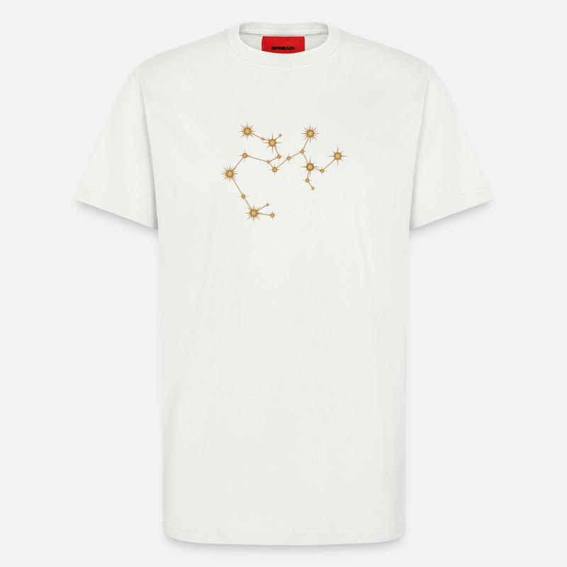 Sternbild Schütze Sternzeichen Sternzeichen - T-Shirt - made by SPREAD - OFF WHITE