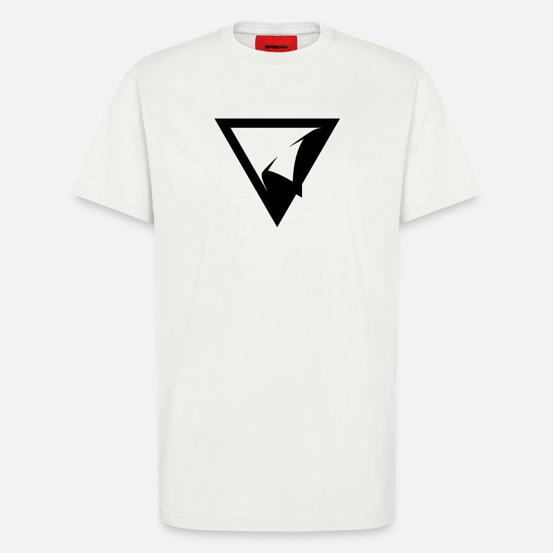TRIANGLE PATCH - T-Shirt - made by SPREAD - OFF WHITE