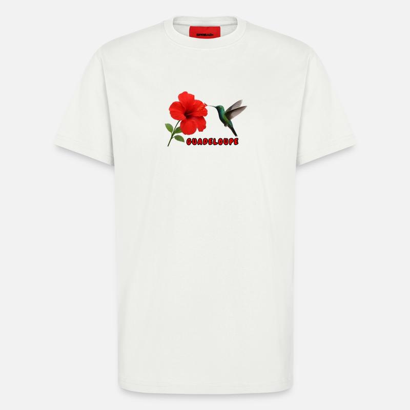 La Guadeloupe - T-Shirt - made by SPREAD - OFF WHITE