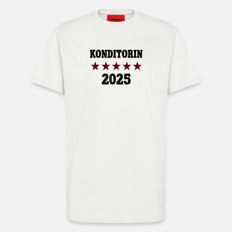 2025 Confectioner Profession Completion Apprenticeship Passed - T-Shirt - made by SPREAD - OFF WHITE