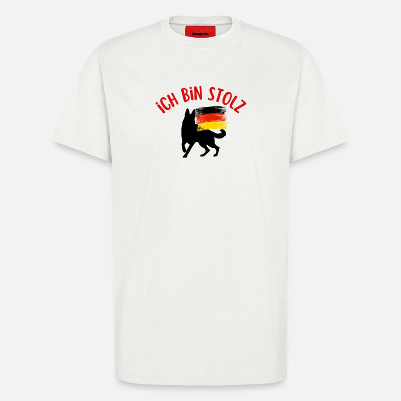 Ich bin Deutscher - T-Shirt - made by SPREAD - OFF WHITE