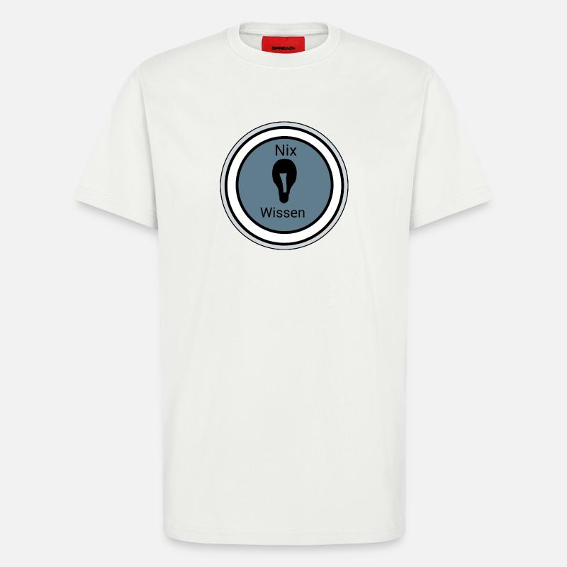 Abstrakte Farbexplosion auf Dunkelgrau - T-Shirt - made by SPREAD - OFF WHITE