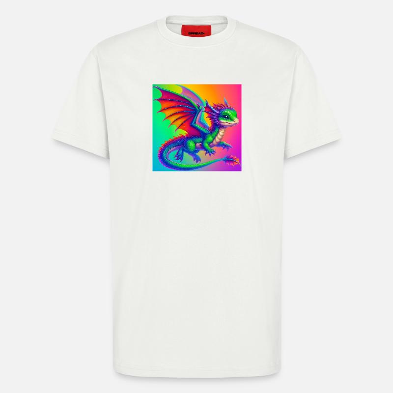 Drache - T-Shirt - made by SPREAD - OFF WHITE