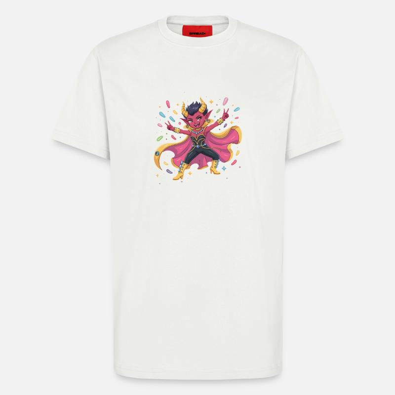 Disco Dämon Diva - T-Shirt - made by SPREAD - OFF WHITE
