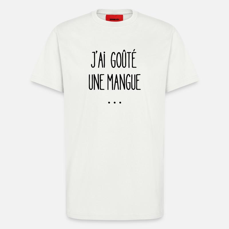 Ich habe eine Mango probiert - T-Shirt - made by SPREAD - OFF WHITE