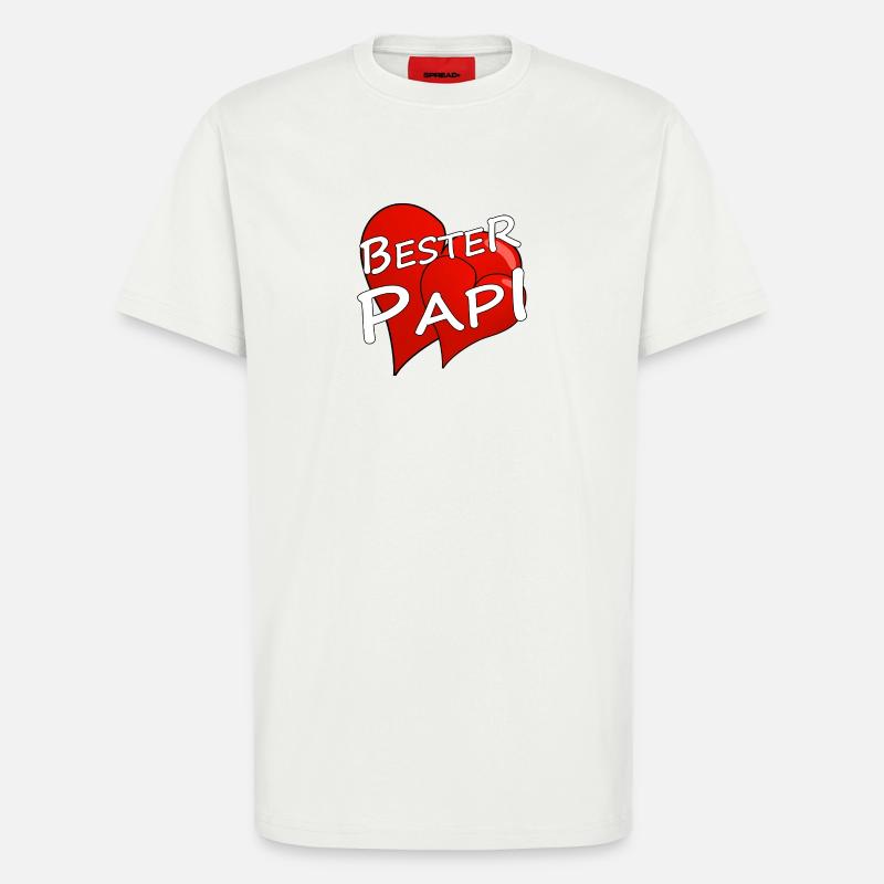 BESTER PAPI - T-Shirt - made by SPREAD - OFF WHITE