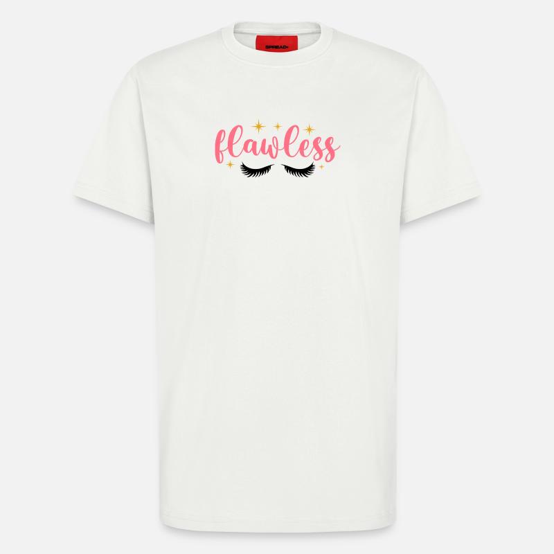 Makelloses Sternenschreiben - T-Shirt - made by SPREAD - OFF WHITE