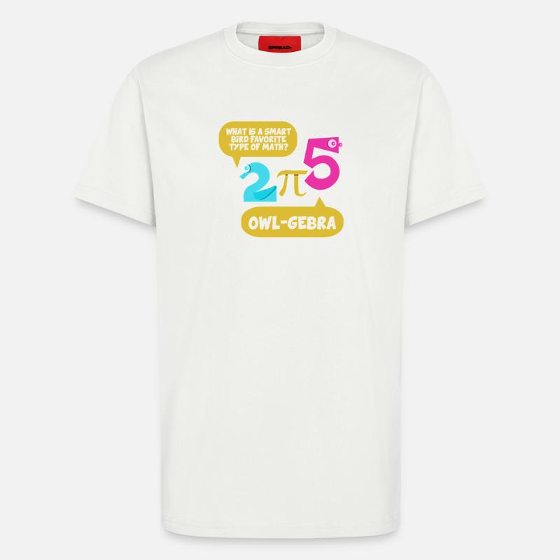 Math Math Math Teacher Mathematician - T-Shirt - made by SPREAD - OFF WHITE