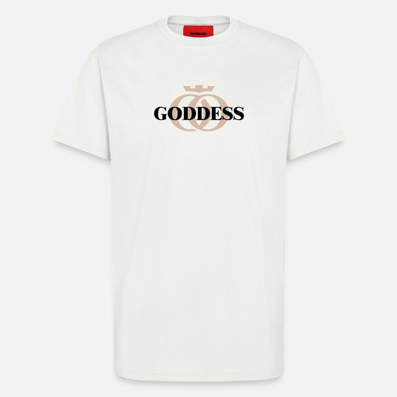 GODDESS Oppoline Kollektion - T-Shirt - made by SPREAD - OFF WHITE