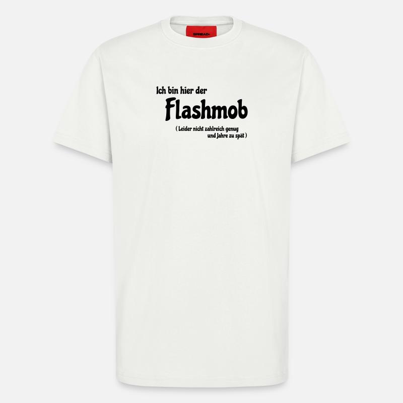 Flashmob - T-Shirt - made by SPREAD - OFF WHITE