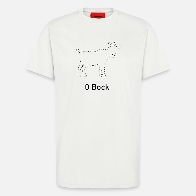 Null Bock - T-Shirt - made by SPREAD - OFF WHITE