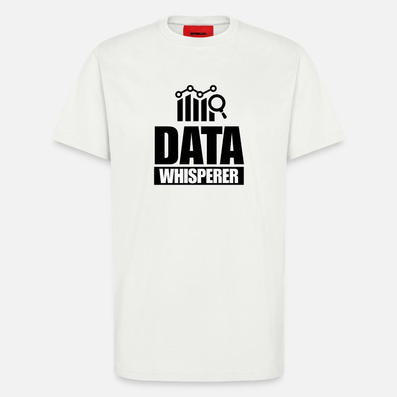 Data Analyst Scientist Engineering Analysis - T-Shirt - made by SPREAD - OFF WHITE