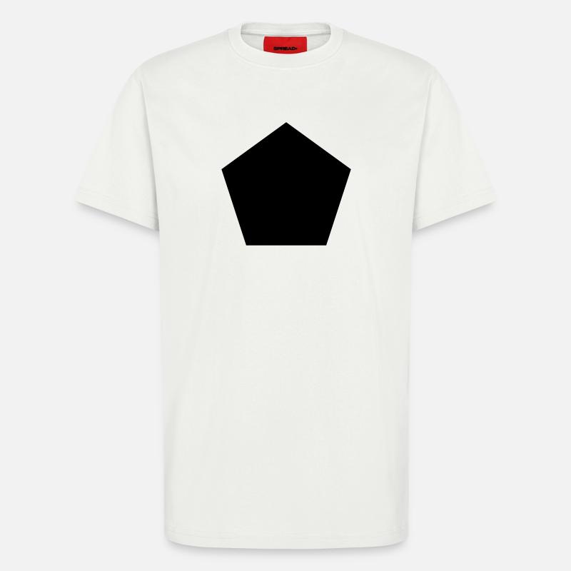 Fünfeck - T-Shirt - made by SPREAD - OFF WHITE