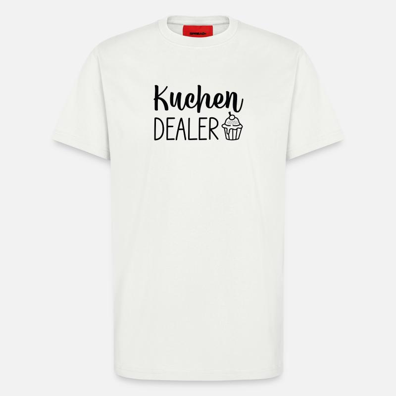 Kuchen Cupcake Script Logo - T-Shirt - made by SPREAD - OFF WHITE
