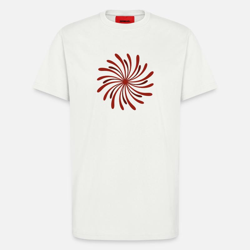 firework - T-Shirt - made by SPREAD - OFF WHITE