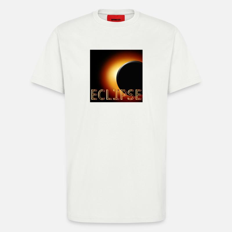 Total Solar Eclipse 2026 - T-Shirt - made by SPREAD - OFF WHITE