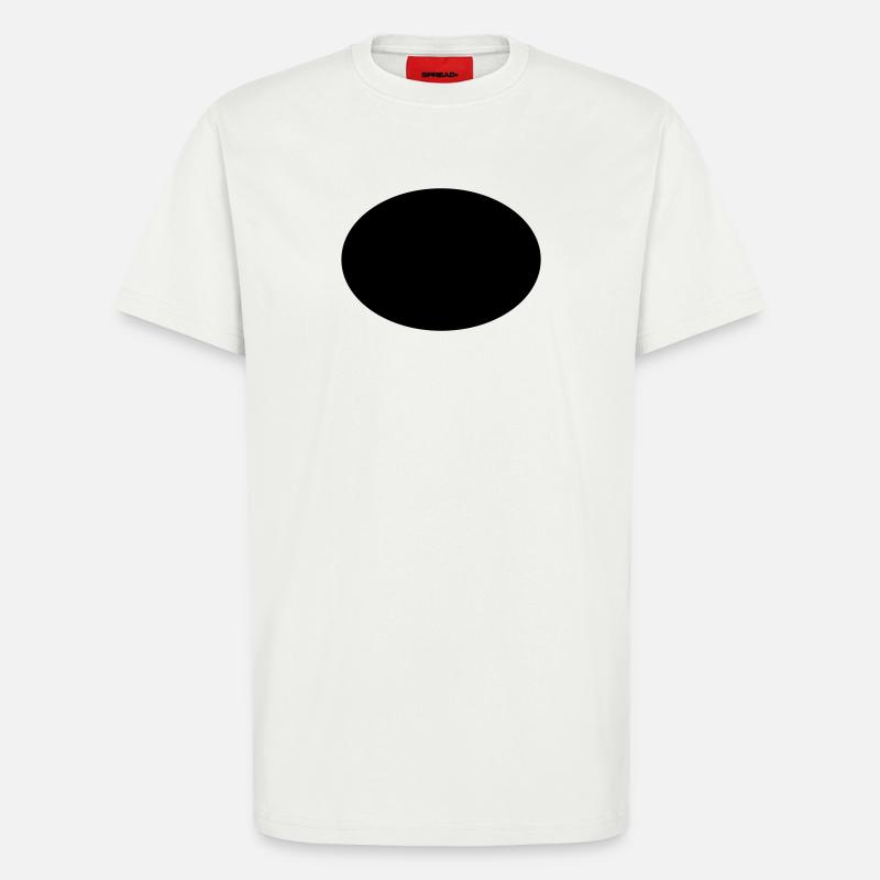 Ellipse oder Oval - T-Shirt - made by SPREAD - OFF WHITE