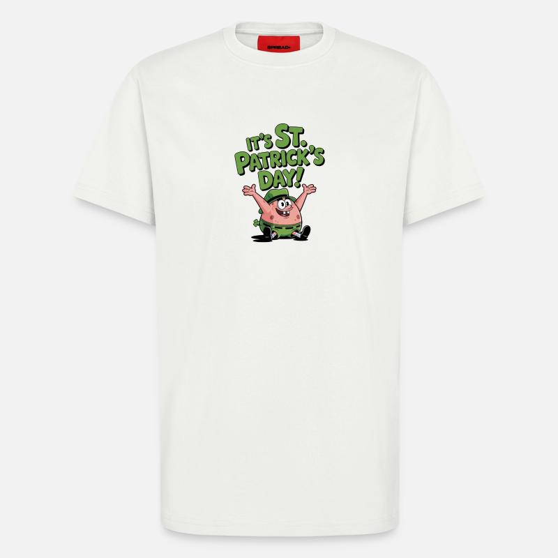 Potato Fun St Patrick's Day - T-Shirt - made by SPREAD - OFF WHITE
