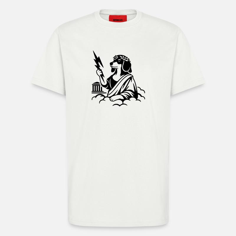 Zeus Wursto's Dachshund - T-Shirt - made by SPREAD - OFF WHITE