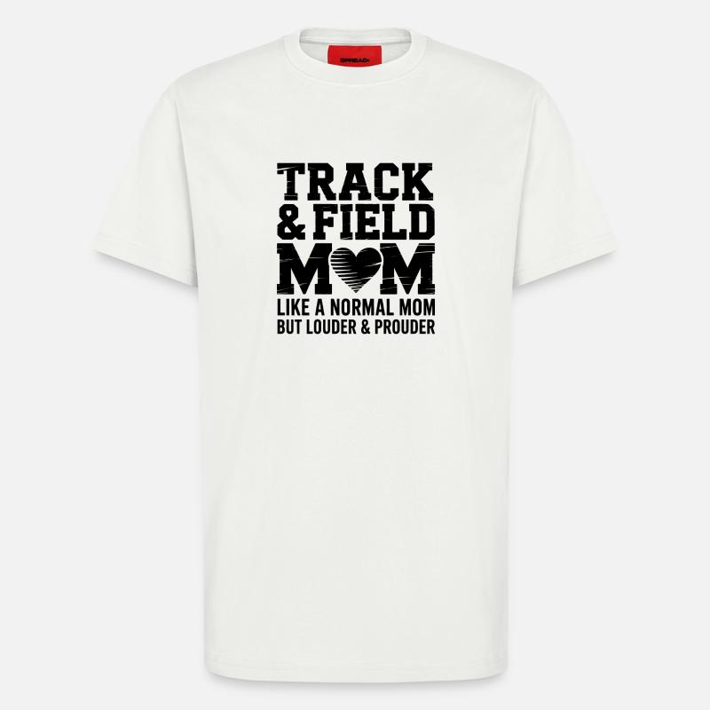 Leichtathletik Sprüche Leichtathletik Geschenk - T-Shirt - made by SPREAD - OFF WHITE