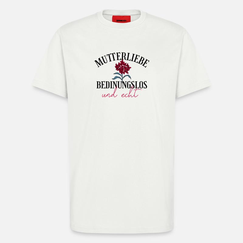 Mutterliebe bedingungslos Geschenk Muttertag - T-Shirt - made by SPREAD - OFF WHITE
