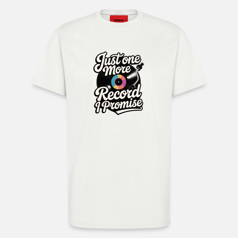 Nur noch eine Platte, versprochen - T-Shirt - made by SPREAD - OFF WHITE