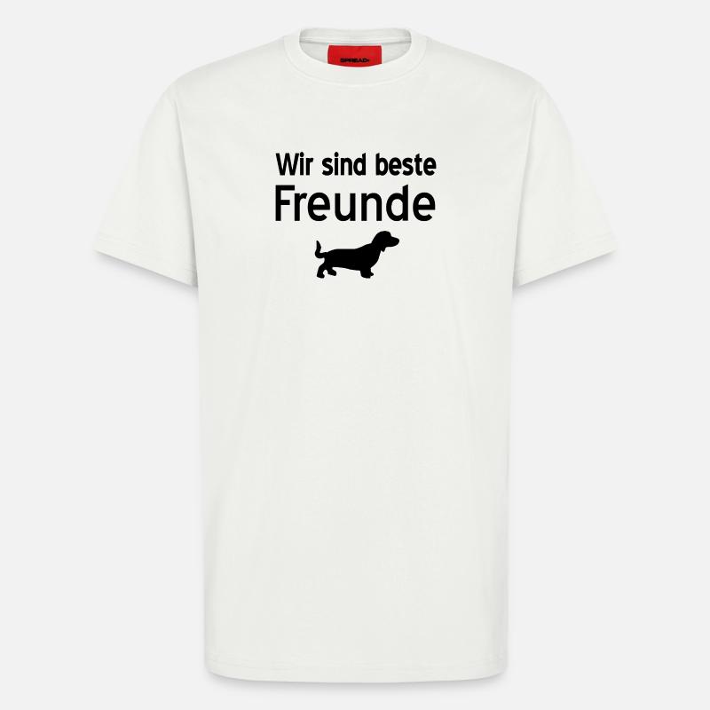 Dackel - T-Shirt - made by SPREAD - OFF WHITE