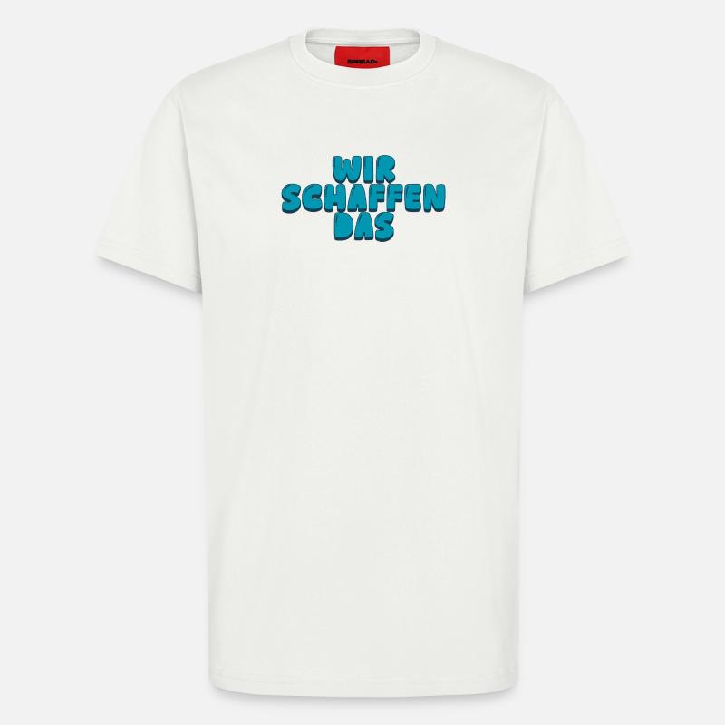 We can do it - T-Shirt - made by SPREAD - OFF WHITE