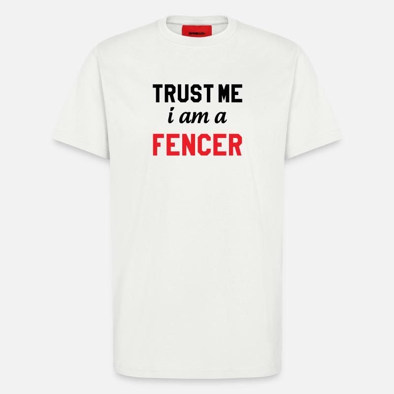 Glaub mir, ich bin Profi-Fechter - T-Shirt - made by SPREAD - OFF WHITE