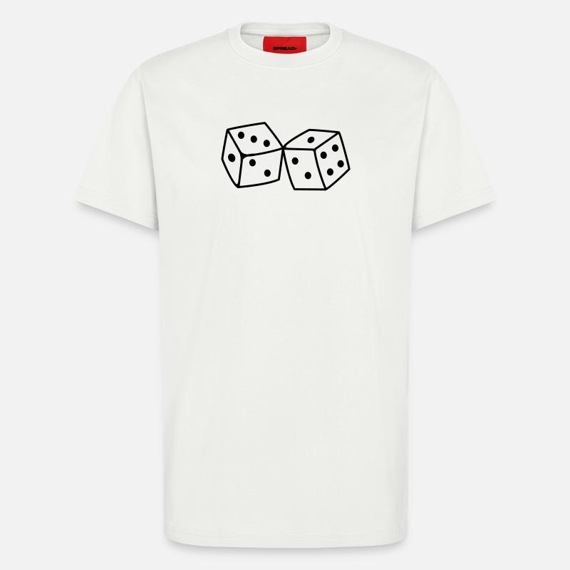 Cube - T-Shirt - made by SPREAD - OFF WHITE