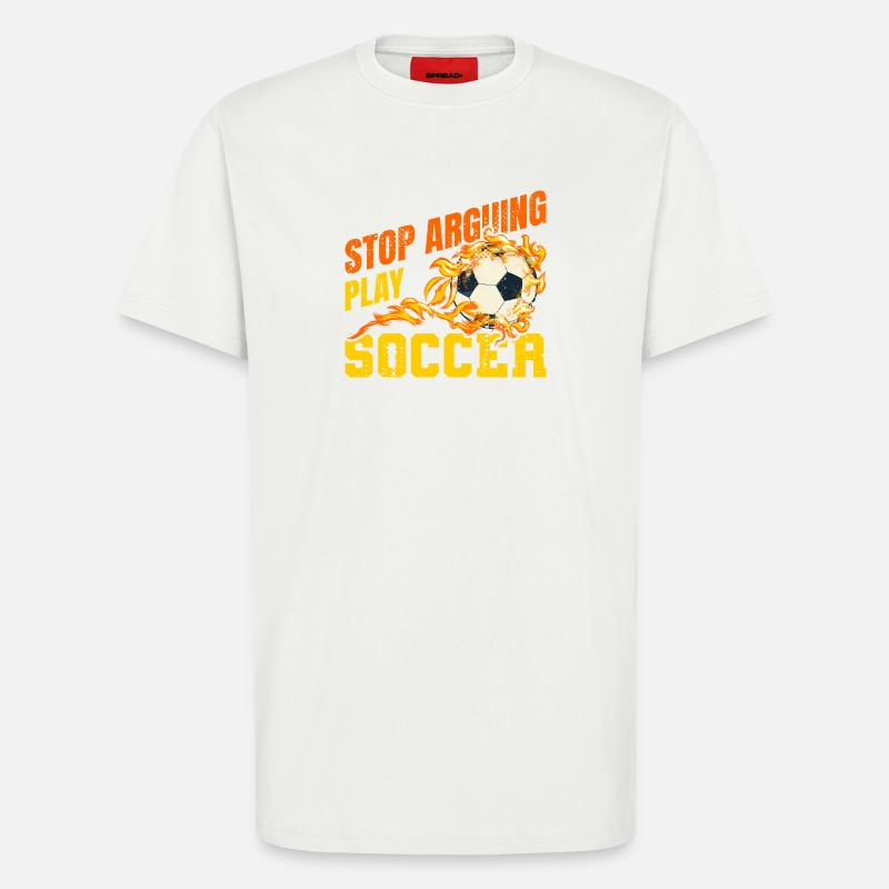 Fußball Witziger Spruch - T-Shirt - made by SPREAD - OFF WHITE
