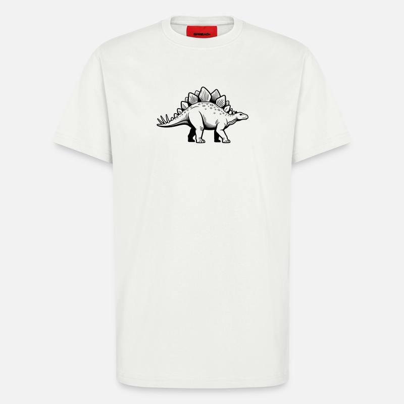 Stegosaurus - T-Shirt - made by SPREAD - OFF WHITE
