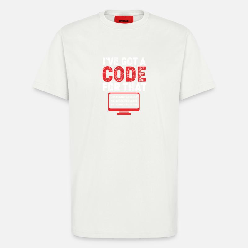 Medizin Coder - T-Shirt - made by SPREAD - OFF WHITE
