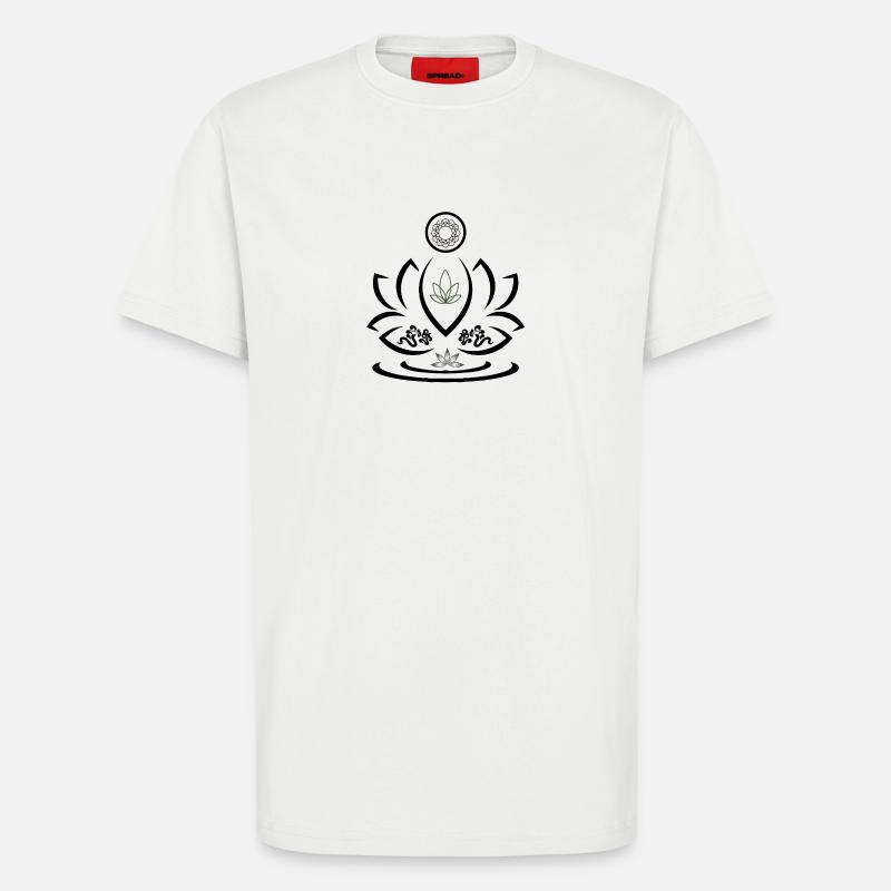 Modèles de l’Est - T-shirt bio décontracté fabriqué en UE - OFF WHITE