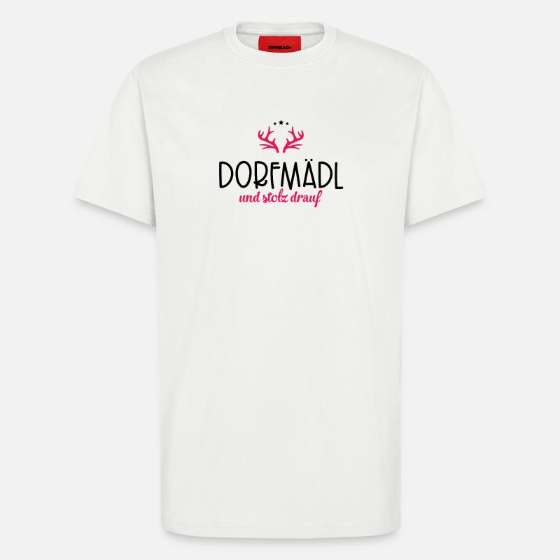 Dorfmädl - T-Shirt - made by SPREAD - OFF WHITE