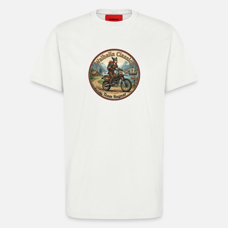 Walhalla Classics - Team Ragnar - T-Shirt - made by SPREAD - OFF WHITE