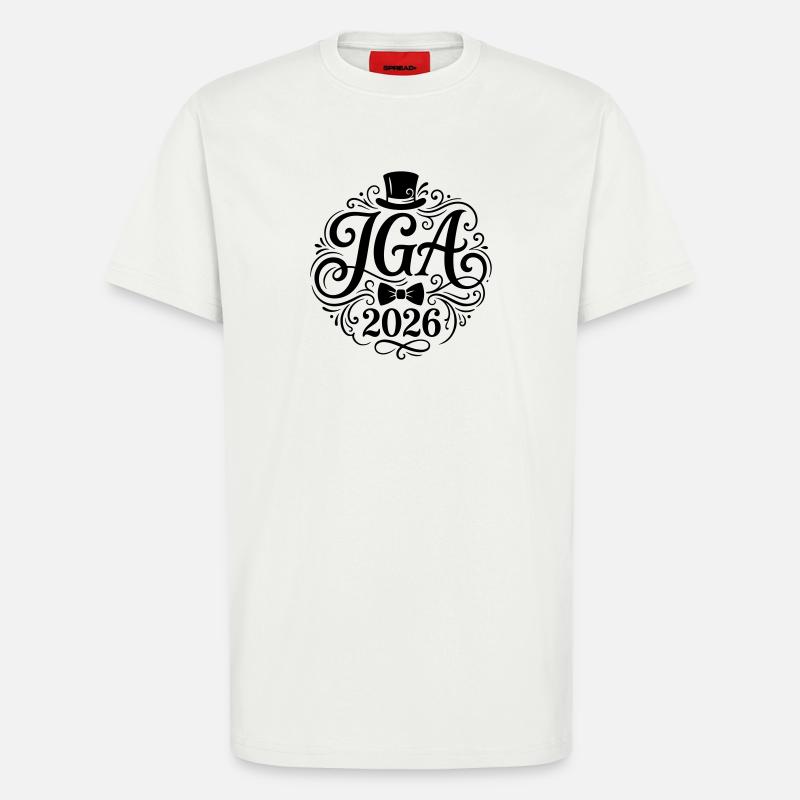 Jga 2026 Junggesellenabschied - T-Shirt - made by SPREAD - OFF WHITE