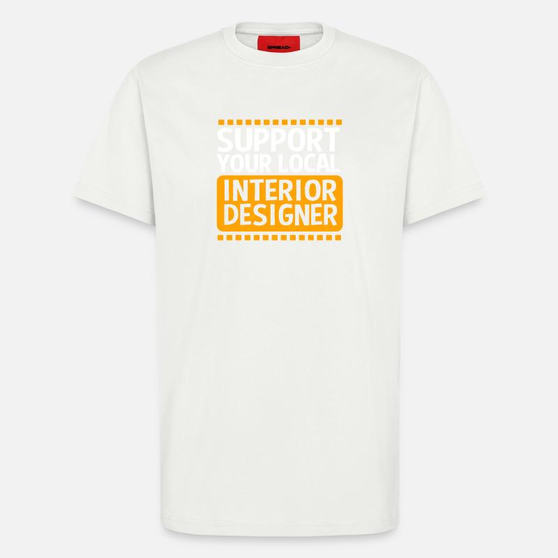 Architecture Architect Interior Designer - T-Shirt - made by SPREAD - OFF WHITE
